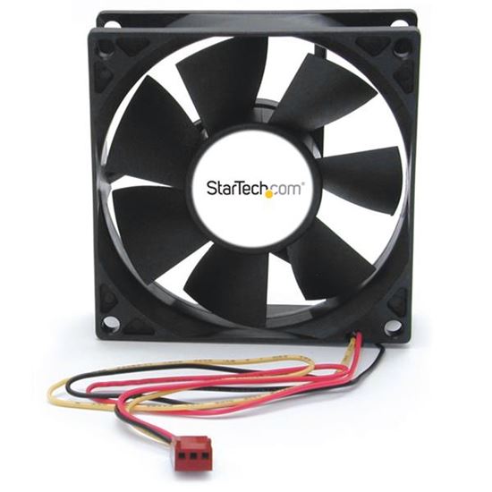 StarTech.com FANBOX2 computer cooling system Computer case Fan 3.15" (8 cm) Black 1