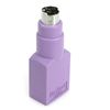 StarTech.com GC46FMKEY cable gender changer PS/2 USB A Violet 1