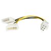 StarTech.com LP4PCIEXADAP internal power cable 6.02" (0.153 m) 1