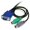 StarTech.com SVECON6 KVM cable Black 70.9" (1.8 m) 3