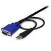 StarTech.com SVECONUS10 KVM cable Black 118.1" (3 m) 2