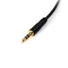 StarTech.com MU15MMS audio cable 181.1" (4.6 m) 3.5mm Black 2