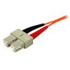 StarTech.com 50FIBPSCSC3 InfiniBand/fibre optic cable 118.1" (3 m) SC Orange 2