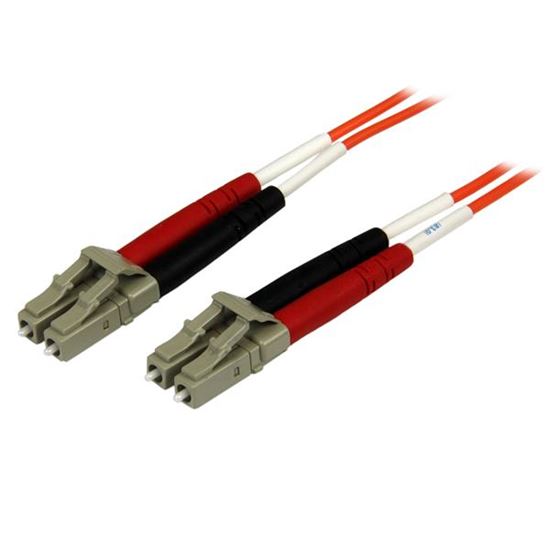 StarTech.com 50FIBPLCLC2 InfiniBand/fibre optic cable 78.7" (2 m) LC Orange 1