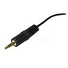 StarTech.com 12ft 3.5mm audio cable 145.7" (3.7 m) Black 2