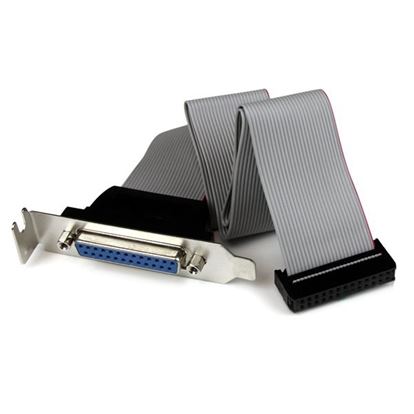 StarTech.com DB25 (F) - IDC26 DB-25 25 pin D-Sub IDC 26 pin Motherboard Header Gray 1
