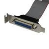 StarTech.com DB25 (F) - IDC26 DB-25 25 pin D-Sub IDC 26 pin Motherboard Header Gray 2