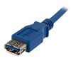 StarTech.com USB3SEXT1M USB cable USB 3.2 Gen 1 (3.1 Gen 1) 39.4" (1 m) USB A Blue 2