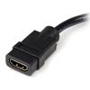 StarTech.com HDDVIFM8IN video cable adapter 7.99" (0.203 m) HDMI Type A (Standard) DVI-D Black 2