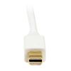StarTech.com MDP2DVIMM6W video cable adapter 70.9" (1.8 m) mini DisplayPort DVI-D White 5