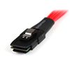 StarTech.com SAS8087S450 Serial Attached SCSI (SAS) cable 1.97" (0.0500 m) Black, Red 2