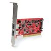 StarTech.com PCIUSB3S22 interface cards/adapter Internal USB 3.2 Gen 1 (3.1 Gen 1) 2