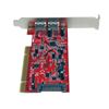 StarTech.com PCIUSB3S22 interface cards/adapter Internal USB 3.2 Gen 1 (3.1 Gen 1) 4