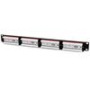 StarTech.com C6PANEL24 patch panel 1U 3