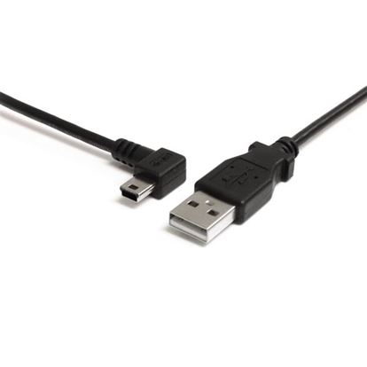StarTech.com USB2HABM6LA USB cable USB 2.0 70.9" (1.8 m) USB A Mini-USB B Black 1