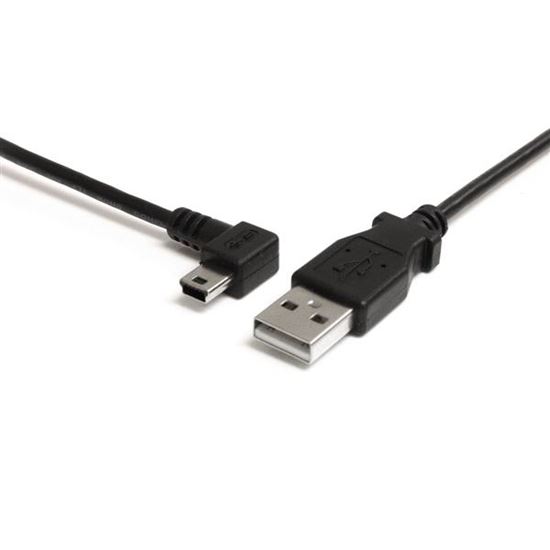 StarTech.com USB2HABM3LA USB cable USB 2.0 35.4" (0.9 m) USB A Mini-USB B Black 1