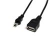StarTech.com USBMUSBFM1 USB cable 11.8" (0.3 m) USB A Mini-USB B Black 1