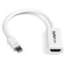 StarTech.com MDP2HD4KSW video cable adapter 5.91" (0.15 m) Mini DisplayPort HDMI White 1
