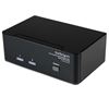 StarTech.com SV231DD2DUA KVM switch Black 1