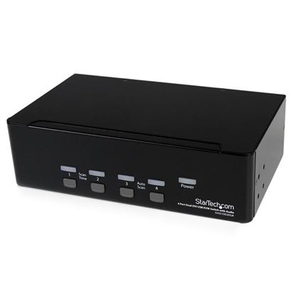 StarTech.com SV431DD2DUA KVM switch Black 1