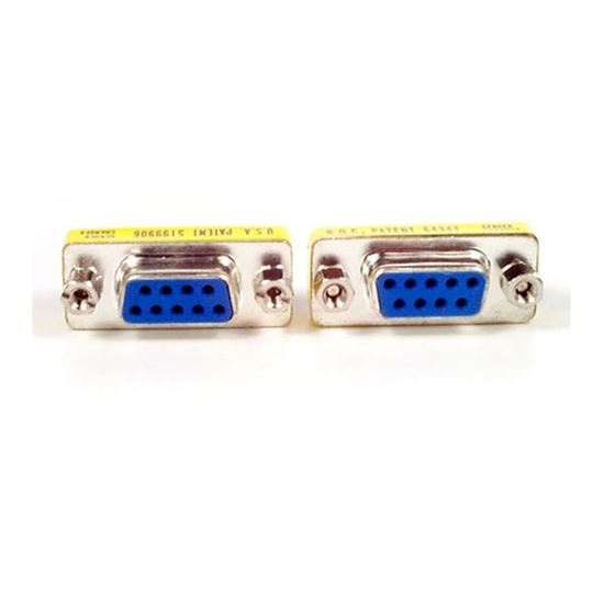 StarTech.com Slimline Gender Changer DB9F to DB9F 1