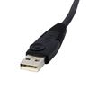 StarTech.com 4-in-1 USB Dual Link DVI-D KVM KVM cable Black 179.9" (4.57 m) 5