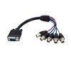 StarTech.com VGABNCMF1 video cable adapter 11.8" (0.3 m) VGA (D-Sub) 5 x BNC Black 1