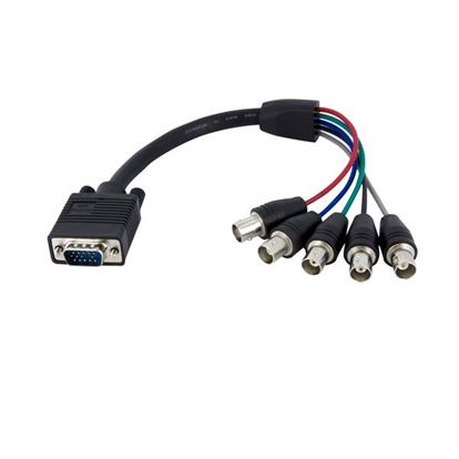 StarTech.com VGABNCMF1 video cable adapter 11.8" (0.3 m) VGA (D-Sub) 5 x BNC Black 1