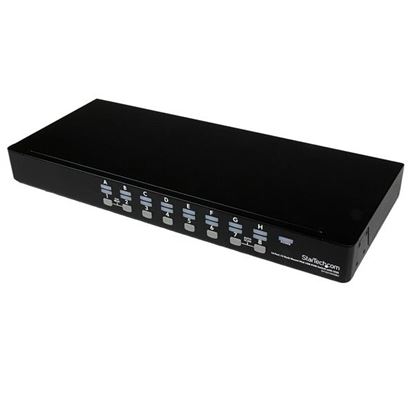 StarTech.com SV1631DUSBU KVM switch Rack mounting Black 1