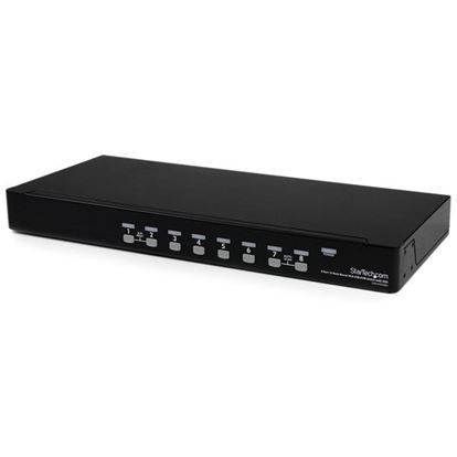 StarTech.com SV831DUSBU KVM switch Rack mounting Black 1