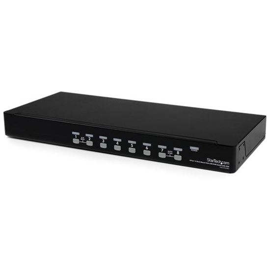 StarTech.com SV831DUSBU KVM switch Rack mounting Black 1