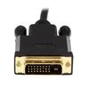 StarTech.com DP2DVIMM6BS video cable adapter 70.9" (1.8 m) DisplayPort DVI-D Black 4