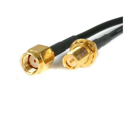 StarTech.com RP-SMA to SMA Wireless Antenna Adapter Cable coaxial cable 120.1" (3.05 m) 1