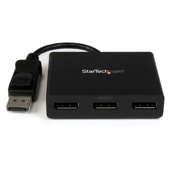 StarTech.com MSTDP123DP video splitter DisplayPort 3x DisplayPort 1