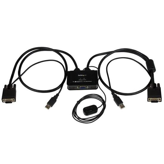 StarTech.com SV211USB KVM switch Black 1