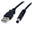 StarTech.com USB2TYPEM power cable Black 35.4" (0.9 m) USB A Barrel type M 1