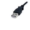StarTech.com USB2TYPEM power cable Black 35.4" (0.9 m) USB A Barrel type M 2