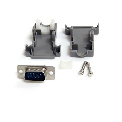 StarTech.com DB9 M D-SUB Connector DB 9 M Gray 1