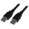 StarTech.com USB3SAA6BK USB cable USB 3.2 Gen 1 (3.1 Gen 1) 70.9" (1.8 m) USB A Black 1