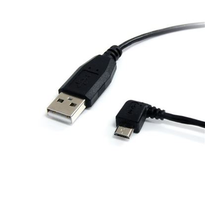 StarTech.com UUSBHAUB1LA USB cable USB 2.0 11.8" (0.3 m) USB A Micro-USB B Black 1