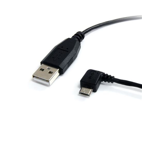 StarTech.com UUSBHAUB1LA USB cable USB 2.0 11.8" (0.3 m) USB A Micro-USB B Black 1