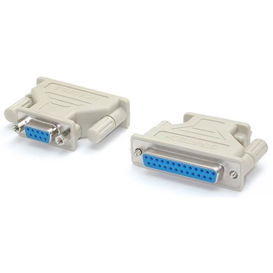 StarTech.com AT925FF cable gender changer DB-9 DB-25 Beige 1