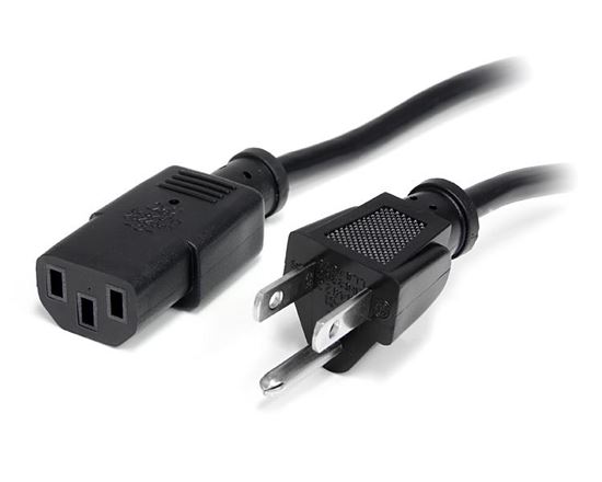 StarTech.com PXT10115 power cable Black 179.9" (4.57 m) NEMA 5-15P C13 coupler 1