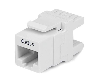StarTech.com C6KEY110SWH keystone module 1