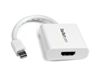 StarTech.com MDP2HDW video cable adapter 4.72" (0.12 m) Mini-DisplayPort HDMI White 1
