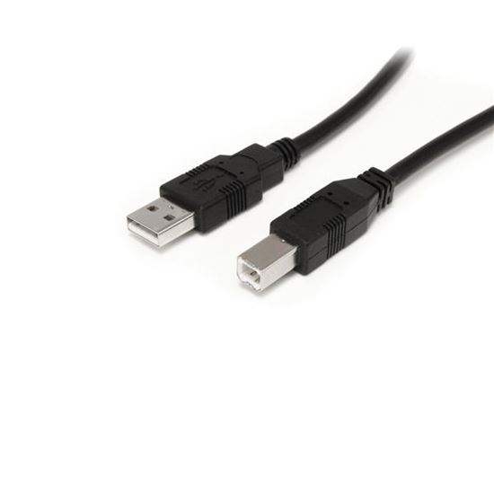 StarTech.com USB2HAB30AC USB cable USB 2.0 354.3" (9 m) USB A USB B Black 1