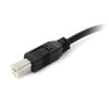 StarTech.com USB2HAB30AC USB cable USB 2.0 354.3" (9 m) USB A USB B Black 3