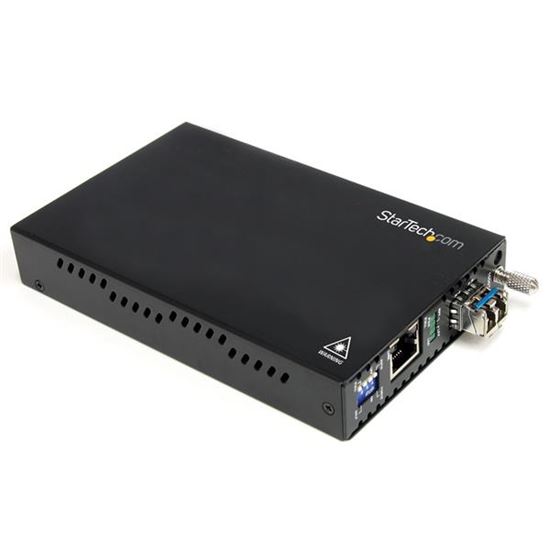 StarTech.com ET91000LC2 network media converter 2000 Mbit/s 850 nm Multi-mode Black 1