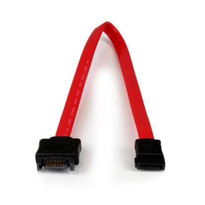 StarTech.com 0.3m SATA SATA cable 11.8" (0.3 m) SATA 7-pin Black, Red 1