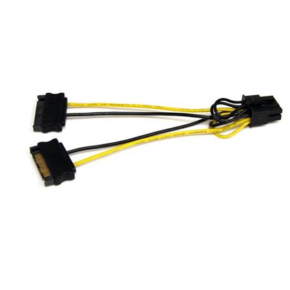 StarTech.com SATPCIEX8ADP internal power cable 5.91" (0.15 m) 1